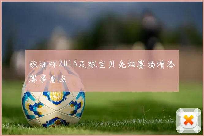欧洲杯2016足球宝贝亮相赛场增添赛事看点