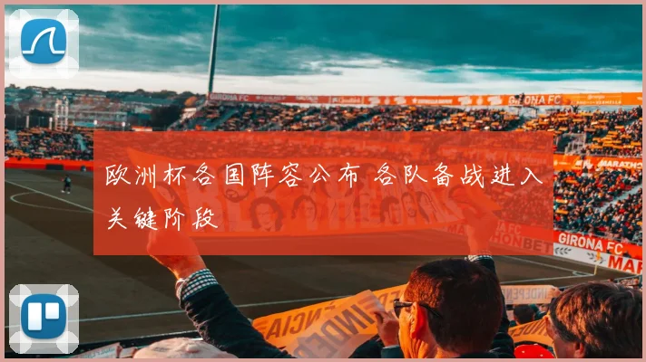 欧洲杯各国阵容公布 各队备战进入关键阶段